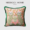 Medicci Home великолепный чехол для подушки с принтом восточных мистических животных в древнем стиле, декоративная наволочка, роскошная Coussin 50x50 см