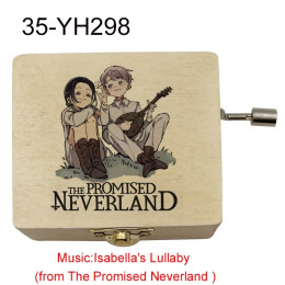 Музыкальная шкатулка Isabella's Lullaby из аниме обещанный якусо no Neverland, музыкальная шкатулка для фанатов, Рождественский и новогодний подарок, украшение для дома и офиса