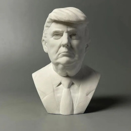 Фигурка Дональда Джона Трампа, гипсовая статуя, президент, бюст, модель, ремесло, скульптура, офисные украшения, украшение для комнаты, стола, подарок