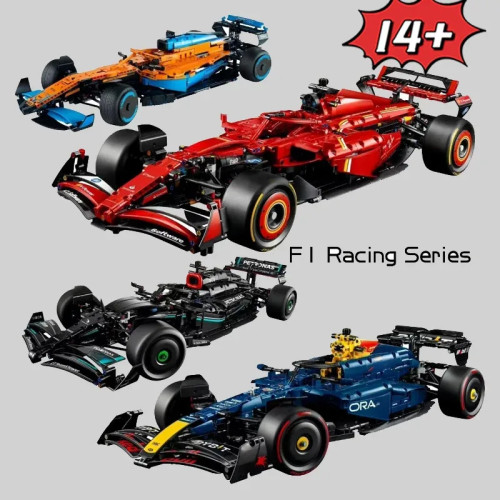 Производительность MCL Formula 42141 RB20 F1 42206 SF24 F1 42207 Модель суперкара Сборка подарков 2025 Новая гоночная серия F1 W14 42171