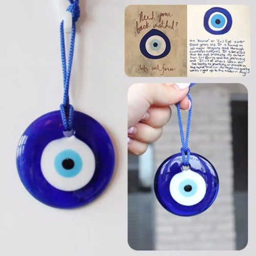 Каббала Lucky Trendy Evil Eye Турецкий Синий Домашний Офис Автомобиль Амулет Внутренний Декор Авто Декор Автомобильный Подвеска