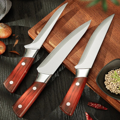 Кухонный нож для ковки Острый нож для обвалки Бытовой тесак Нож для мясника Sever Нож Универсальный нож