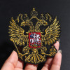 9,6*8,9 см, российский флаг, национальная эмблема, нашивка для пилота, люди России, военные полоски, нашивки, значок
