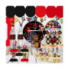 Disney FNAF freddy, Мультяшные игры, одноразовые украшения для стола и аксессуары, наклейки градуированные, украшения для юбилеев 2024