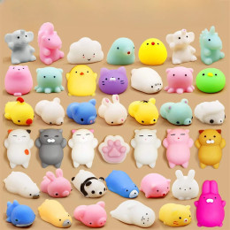 20 шт. Kawaii Squishies Mochi Anima мягкие игрушки для детей антистрессовый мяч сжимаемые сувениры игрушки для снятия стресса на день рождения