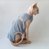 Одежда для кошек Sphynx, летняя Хлопковая пижама с 4 ногами, удаление ран и клещей, Женский костюм для хирургического восстановления кошек, костюм для котят