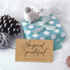 10-30 шт., карточки из натуральной крафт-бумаги «beyond grateful»