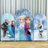 TB Disney Frozen Анна и Эльза Принцесса Арка Фон Обложка для Девочки День Рождения Декор Фото Фон Стены Детский Душ Реквизит