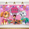 Skye Everest Paw Patrol фон для детей, девочек и мальчиков, декор для дня рождения, фотография, фон для детского душа, баннер, фотостудия