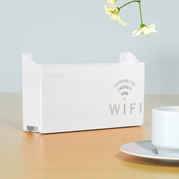 Настенный держатель Wi-Fi-маршрутизатора — ящик для управления кабелем из АБС-пластика для хранения модемов с органайзером для удлинителя