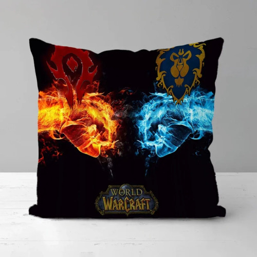 Наволочки World of Warcraft для подушек, декоративные домашние двухсторонние наволочки для диванных подушек с принтом, размеры 45*45
