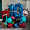 39 шт., воздушный шар Minecraft, колонна, пиксельная игра, тема, детское украшение для дня рождения, Globos для мальчиков, гелиевые детские игрушки, подарок, воздушные шары