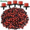 KESLA 30-800 шт. 1/4''автоматическая регулируемая капельница садовый излучатель прочная капельница для орошения и полива для шланга 4/7 мм бонсай растение