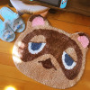 Kawaii Tufting Raccoon Dog Коврик для ванной комнаты Мягкий детский игровой коврик с героями мультфильмов Ковер для гостиной Противоскользящий коврик для прихожей Домашний декор для детской комнаты