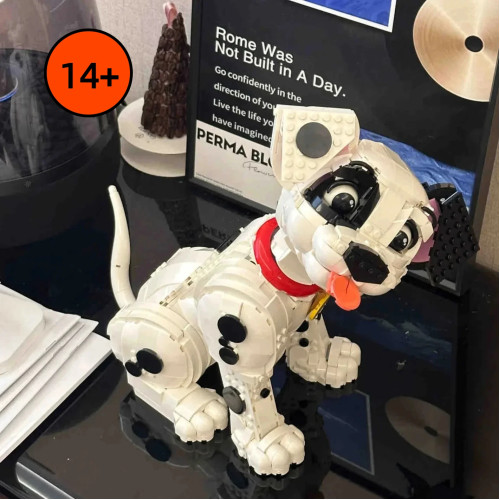 MINISO Disney 2025, новинка 43269, мультфильм 101, далматинец, щенок, модель, строительный блок, сделай сам, креативная сборка, игрушки, детский рождественский подарок