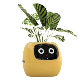 Умный горшок Ivy, заряжаемый от USB маленький горшок для цветов для украшения помещений делает растение легким и веселым