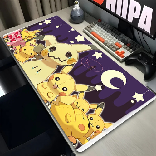 Коврик для мыши Gamer XXL на заказ Коврик для мыши P-pokemon Mimikyu Настольные коврики Стол офисного ковра Gamer Коврик для мыши из натурального каучука Коврик для мыши