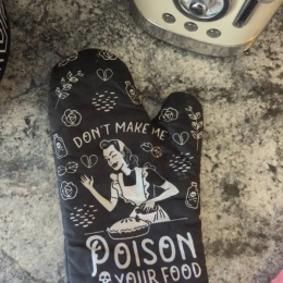 Хэллоуин Don't Make Me Truison Your Food Мягкая варежка для духовки Набор горшков на новоселье Подарочное украшение комнаты Товары для вечеринки на Хэллоуин