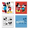 Милый очиститель очков Disney с Микки и Минни, ткань из микрофибры, ткань для чистки линз, салфетки для чистки экрана телефона, оптовая продажа