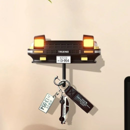 Начальная D AE86car вешалка для ключей для фар, креативная стойка для хранения, крючок Ae86, держатель для ключей, Wallhome Decormodern, крутое забавное украшение