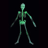 Ужасные светящиеся съемные Череп Скелет Hallowmas канун ночные огни реквизит Хэллоуин украшение бар KTV фестиваль товары для вечевечерние