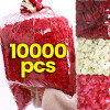 100/10000 шт. искусственные лепестки роз, искусственные цветы, красные шелковые лепестки для Дня святого Валентина, свадебной вечеринки, романтический декор для свадебной вечеринки