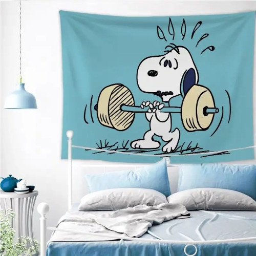Snoopy HangingCloth фон украшение комнаты большой гобелен украшение гостиной Snoopy наклейки на стену гобелен подвесная ткань