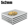 5 ~ 1000 шт. сильный круглый магнит 5x2 мм для проектов DIY на холодильник, научные и офисные магниты на холодильник 5*2