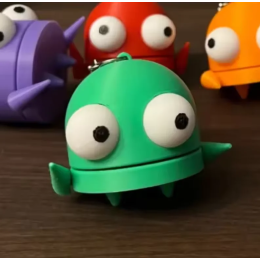 Repo Toys, милые украшения с 3d принтом, забавные украшения для рабочего стола, репо-игровые украшения, поза, игрушки-монстры с большими глазами, подарки