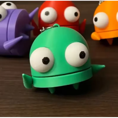 Repo Toys, милые украшения с 3d принтом, забавные украшения для рабочего стола, репо-игровые украшения, поза, игрушки-монстры с большими глазами, подарки