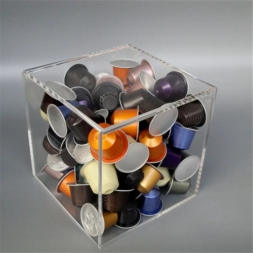 Акриловая капсульная коробка для хранения кофе для DOLCE GUSTO NESPRESSO, скандинавские пылезащитные аксессуары для бытовых капсул