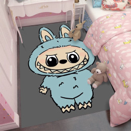 MINISO аниме ковер мультфильм гостиная спальня кухня диван стол балкон ковер нескользящий моющийся коврик изысканные украшения для дома