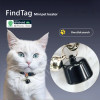 Global Locator Mini Pets, совместимый с системой Android ISO для птиц, собак и кошек, просмотр 3-дневного движения, GPS-трекер