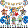 Базз Лайтер Фольгированные шары Disney Toy Story Supplie Birthday Party Supplie Baby Shower Boy 1 2 3 Years Old Birthday Party Decor Глобусы