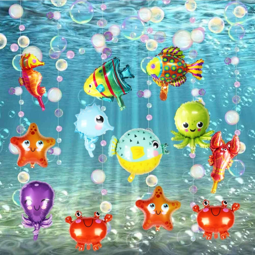 5/10 шт., 16-дюймовые мини-шары из алюминиевой пленки в виде животных