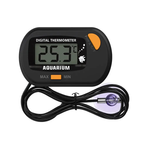 -50 ℃   - 70 ℃   Цифровой аквариумный термометр с присоской, датчик температуры, тестер, термометр, измерение