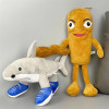 Новые плюшевые животные Tungtung Sahur Tralala Telalaero Telala SHARK, аниме, плюшевые плюшевые игрушки Peluches, игрушки в подарок