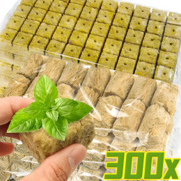Губчатый блок Стартовая пробка Каменная шерсть Гидропонные медиа-кубики для выращивания беспочвенного подложка Кубики для рассады Блок для выращивания растений