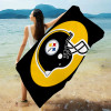 PittsburghS SteelerS Большие пляжные полотенца из микрофибры Быстросохнущее полотенце Песочные пляжные полотенца Полотенце для бассейна для путешествий Плавание в бассейне Йога
