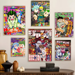 Аниме Hunter X Hunter классические винтажные постеры HD качество настенное искусство ретро постеры для домашнего декора стен комнаты