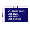JimonFlag 60X90CM 90X150CM 120X180CM Оптовая продажа Профессиональный флаг на заказ Баннер Нормальный флаг страны Флаг с принтом логотипа