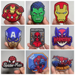 Железные нашивки Marvel Heroes — нашивка «сделай сам» с вышивкой для одежды, сумок и шапок, значок для украшения одежды