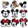 MINISO Disney Микки и Минни Маус синель значок полотенце вышивка аппликация патчи для одежды DIY пришить наклейки