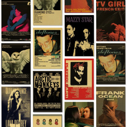 Mitski Drake Deftones Band Girl Lovers постер эстетический музыкальный альбомрепер холст живопись комната Настенный декор постеры для стены