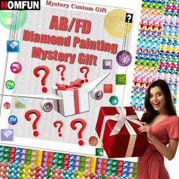 HOMFUN сказочная пыль AB таинственная алмазная живопись 5D DIY алмазная живопись полная дрель смола Алмазная вышивка крестиком Декор
