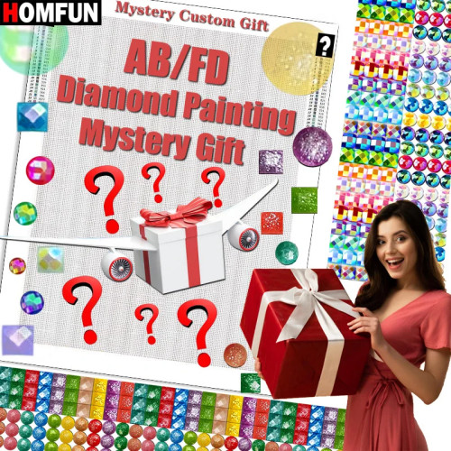 HOMFUN сказочная пыль AB таинственная алмазная живопись 5D DIY алмазная живопись полная дрель смола Алмазная вышивка крестиком Декор