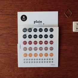 Suatelier Month Week Day Label Stickers No 1632 Материал для скрапбукинга Дневник Журнал Деко Товары для рукоделия Корейская наклейка