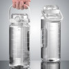 1,5/2 литра спортивная соломенная бутылка для воды со шкалой времени портативные дорожные бутылки большой емкости пластиковая летняя чашка для воды с холодным соком