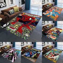 MINISO Marvel Человек-паук мультфильм ковер супергерой ковер для детей Декор для спальни ковер коридор роскошные персонализированные подарки напольный коврик