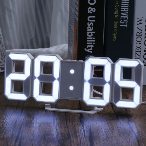 Цифровые 3D светодиодные часы, настенные декоративные светящиеся настольные электронные часы с ночным режимом, регулируемые, светодиодный гостиной часы настенные часы настольные часы настольные цифровы годинник
